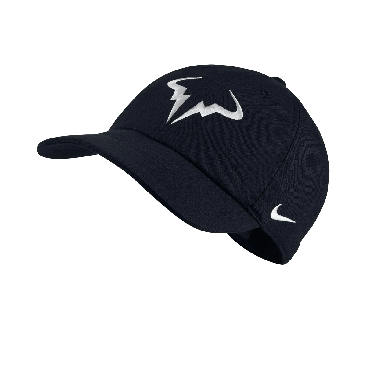 Nike AeroBill Rafa Heritage86 hat in Black w/White [850666-010] from the Spring 2017 tennis collection